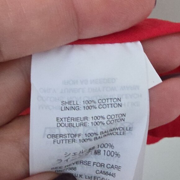 J.CREW | Liberty Tie Front Strapless Dress In Cherry Multi Floral red Sz 0P - Picture 7 of 9